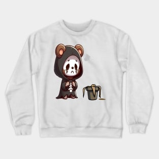 Cute Bear I Still Can't Take Care Of My Plants Crewneck Sweatshirt